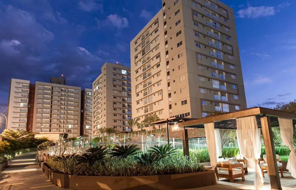 호텔 Evian Thermas Residence 카우다스노바스 브라질